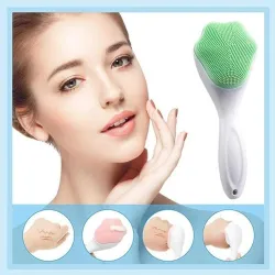 Silicone Face Scrubber Exfoliating Brush (1 Pc)